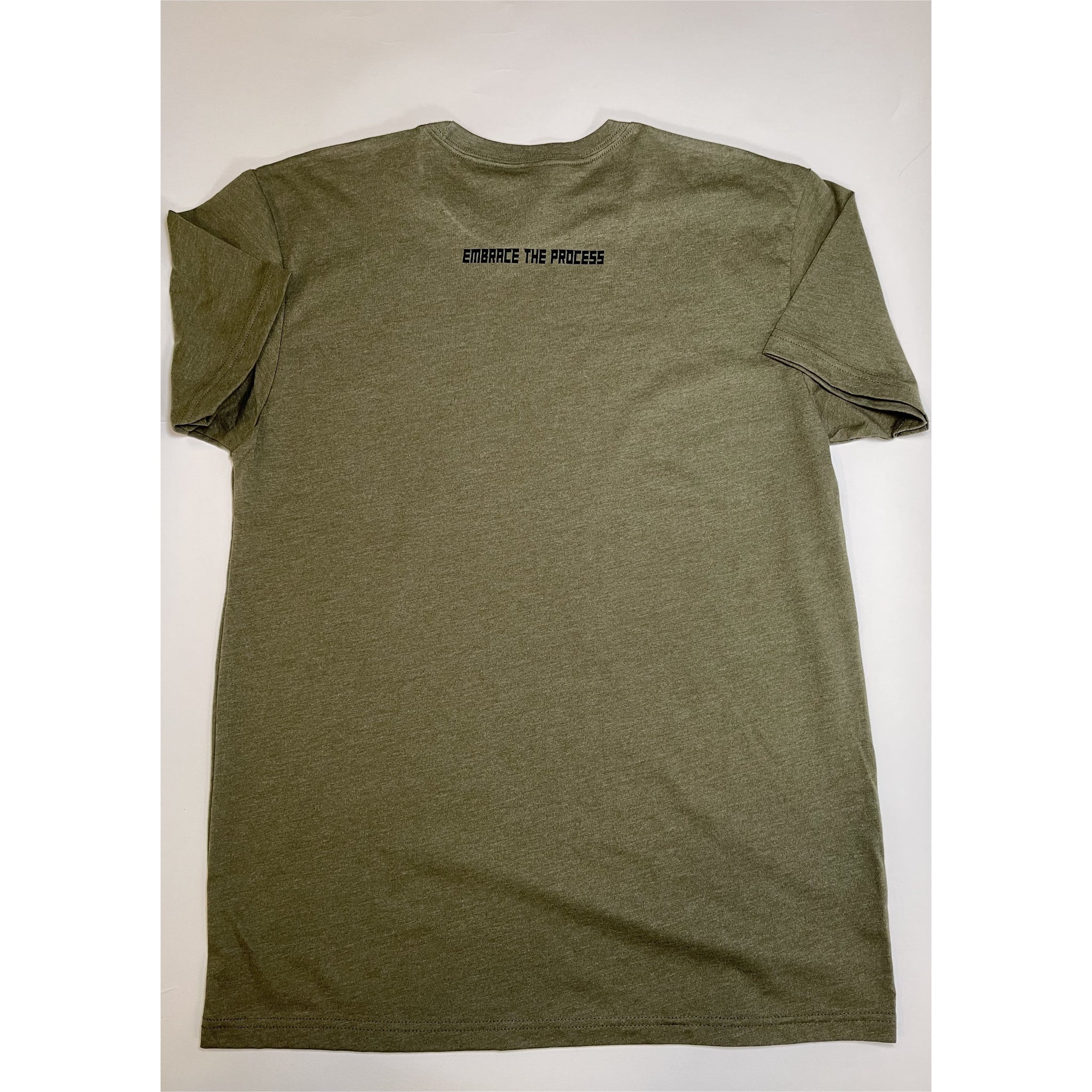 Traditional Military Green T-Shirt with Black P1  Logo