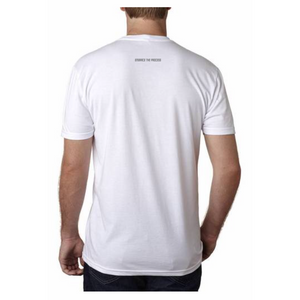 Traditional White T Shirt w/ Grey P1 Logo